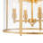 Classical / Traditional 8 - Light Clear Glass Lantern Style Cylinder Pendant-542516326