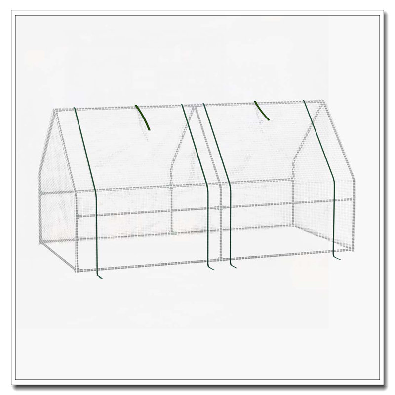 Mini jardin extérieur portatif 6 pi x 3 pi x 3 pi Outsunny, Vert