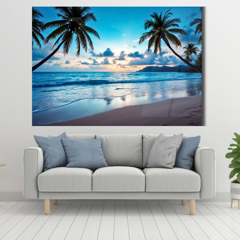Art mural Cherry Blossom Desert, H 24 po x l 36 po