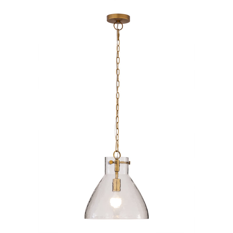 Luminaire suspendu 1 lumière 13,25 po Sevara