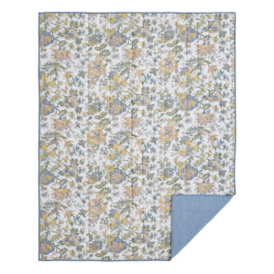 Cotton Floral Quilt