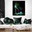 Coussin abstrait à talons hauts - Street Art-29249762-29243322-29249766