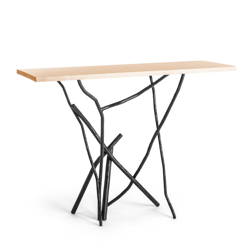 Brindille 46" Console Table, Natural, Black