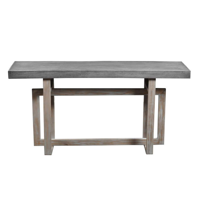 Tahleah 15.75" Solid Wood Console Table,Entry table,Hallway table with wood frame