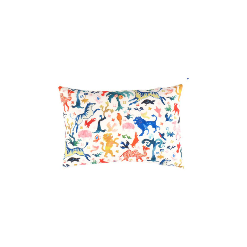 Coussin turc en soie fine 16 po x 24 po