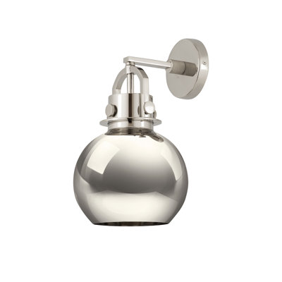 Aunson Steel Armed Sconce