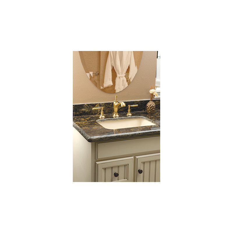 Vander Widespread Bathroom Faucet with Drain Assembly, Antique Brass