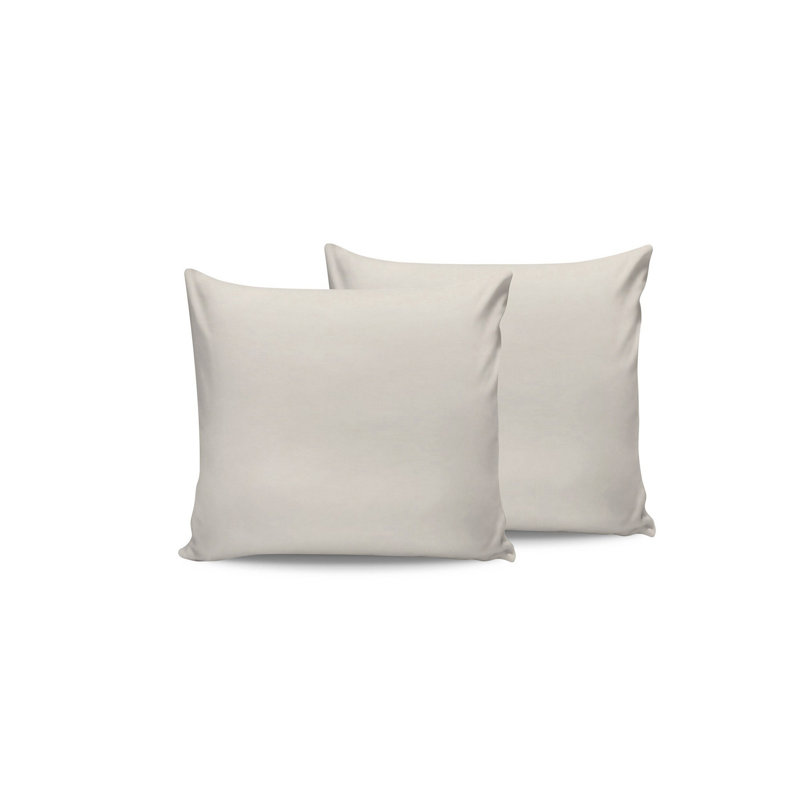 Ensemble de taie d'oreiller (2 pièces), Crème