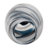 Hand-Blown Glass Vase with Elegant Swirl Design-89107418