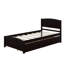 Lit plateforme simple avec tiroirs-1027049965