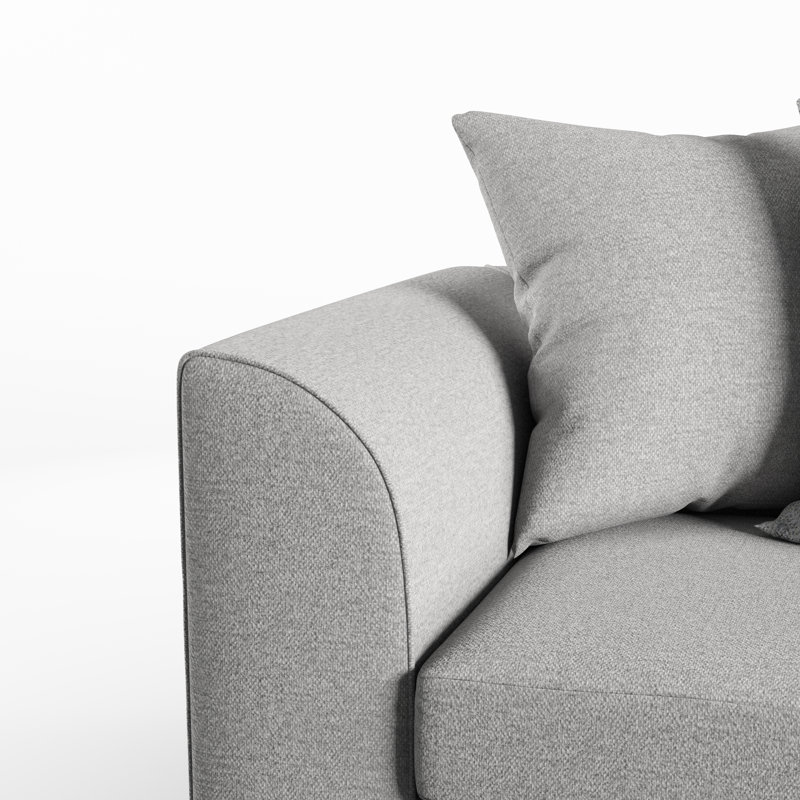 Folcroft 2 - Piece Living Room Set,  Left Hand Facing, Grey