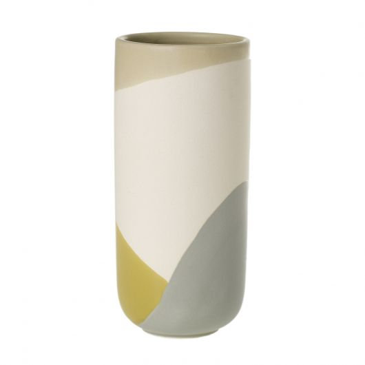 Tami 7.75'' Handmade Ceramic Table Vase, Yellow