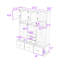 Arbre d'entrée polyvalent avec rangement spacieux et sièges confortables-7965021