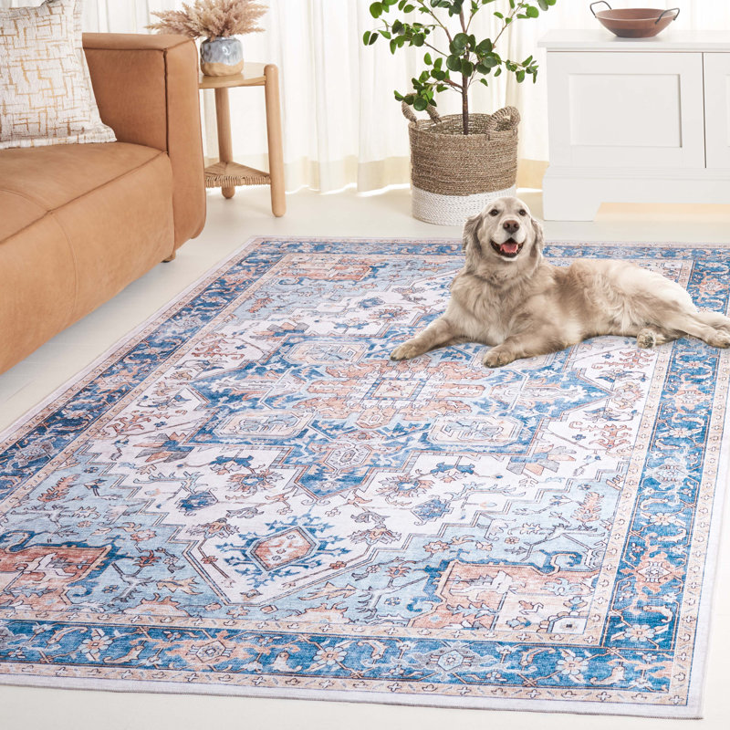 Maruin Performance Machine Washable Oriental Rug, Rectangle 5' x 8'