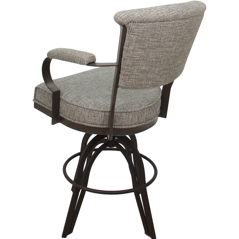 Tabouret de bar Vickky, Brun