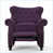 Tissu mauve est en rupture de stock sélectionné