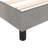 Box Spring Bed Frame Light Grey Twin XL Velvet -85258150-83498699