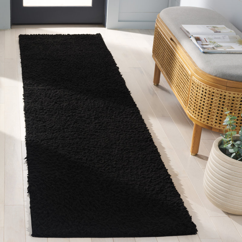 Tapis de couleur unie Jemena Performance, Tapis de couloir 2 pi 2 po x 8 pi