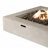 Rashid Concrete Propane Smokeless Fire Pit Table-257737167-264640016