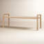 Banc de salle à manger en bois Callye Dorsey