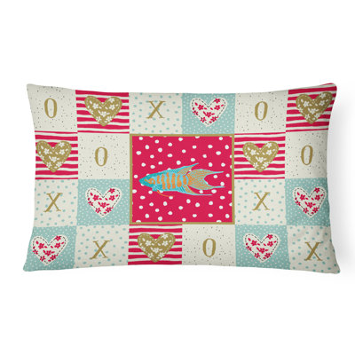  Coussin Paradise Fish Love