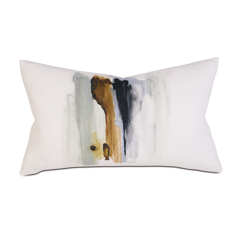 Laurel Linen Lumbar Pillow Cover & Insert
