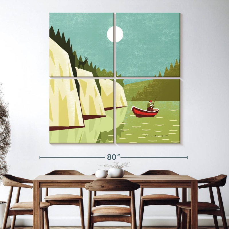 Senne Great Outdoors II, 74" H x 74" W