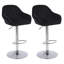 Swivel Upholstered Velvet Adjustable Height Bar Stool-122279879