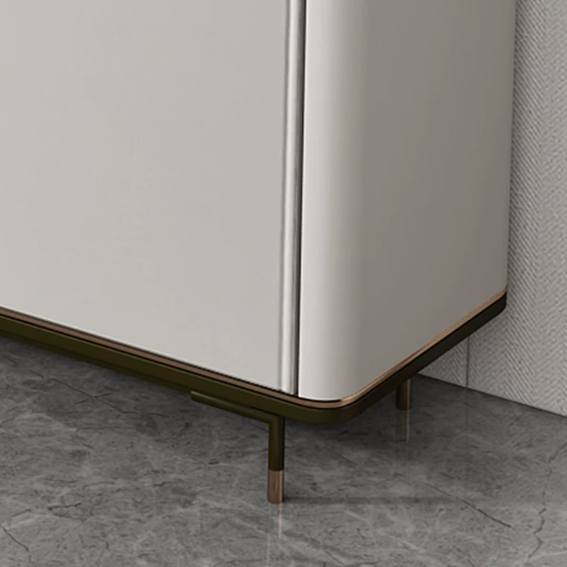 Armoire d'entrée de style italien, Cream/Grey/White