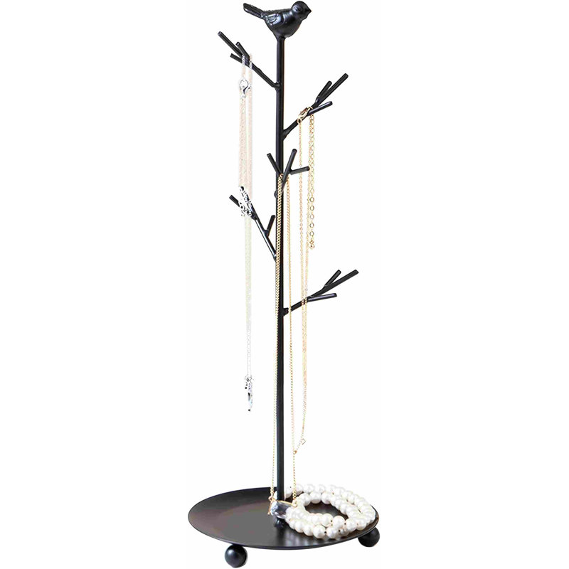 Organisateur de support à bijoux pour boucles d'oreilles avec anneaux, convient aux salons, salles de bain, bureaux, etc.