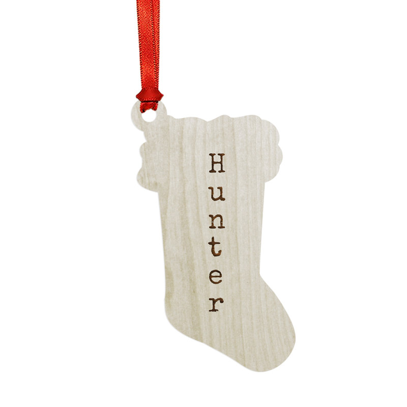 Figurine de Noël suspendue personnalisée