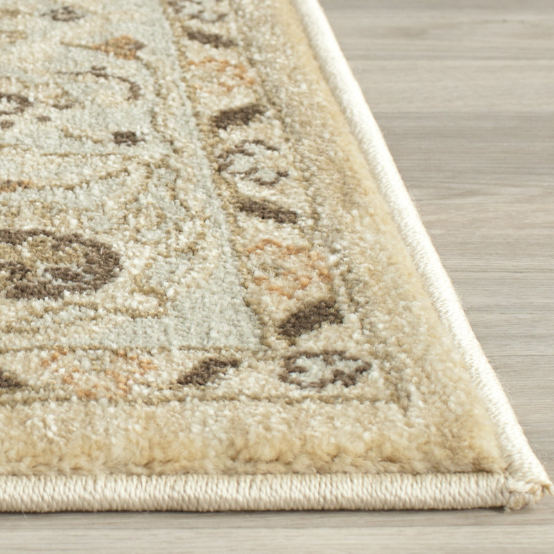 Tapis gris / ivoire Lavelle, Rectangle 3 pi x 5 pi