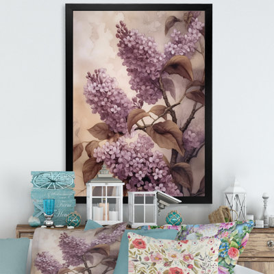 Lilas mauves parfumés III