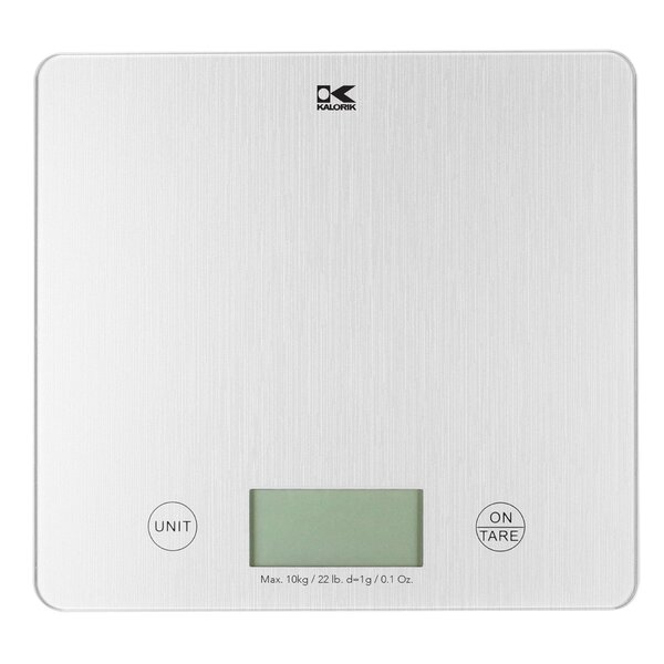 Digital Kitchen Food Scale, Multifunction Capacity 22lbs(10kg), Size: One size, Silver