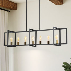 Halliburton Kitchen Island Square / Rectangle Chandelier