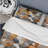 Rustic Hexagons Boho Pattern I Polyester Geometric Shapes Duvet Cover Set-1319865711