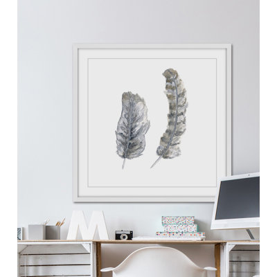 Thimble Sparrow - Single Picture Frame Painting