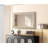 Rectangle Cornhusk Mirror in Linen White-108306182