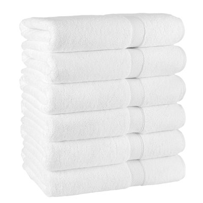 Collection de serviettes surdimensionnées 100% coton Anovia Hotel Terry