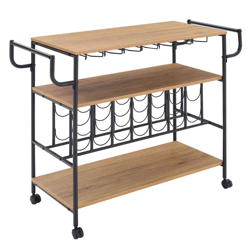 Wakeman Metal Bar Cart