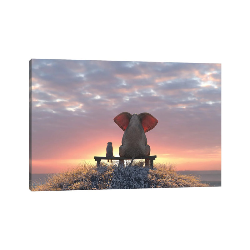Print on Canvas, Wrapped Canvas, 30.48cm H x 45.72cm W x 1.91cm D