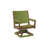 Kiwi Green Top/Antique Mahogany Base