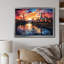 "Colorful Colorful City Moscow Popart", reproduction d'art sur toile-1164920374-1164920375
