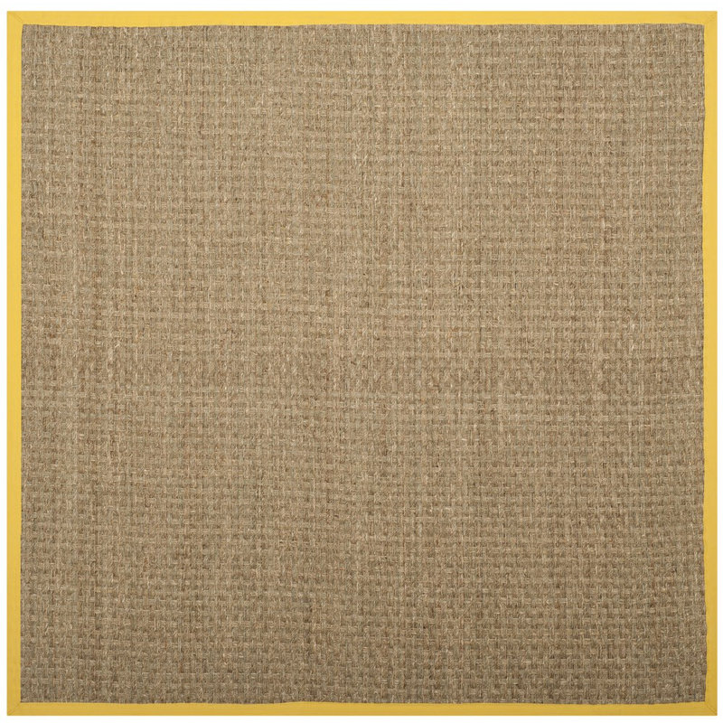 Tapis couleur unie Wyman, Carré 6 pi