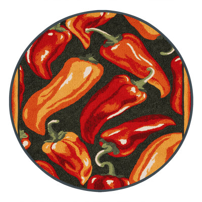  Tapis lavable piments Habanero