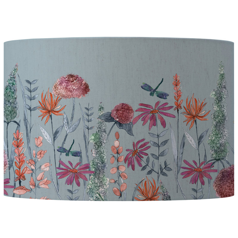 Florabunda Cotton, 24cm H x 46cm W x 46cm D, Multicoloured Khaki