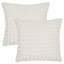 Housse et insert de coussin décoratif en fausse fourrure Kya-2069550993