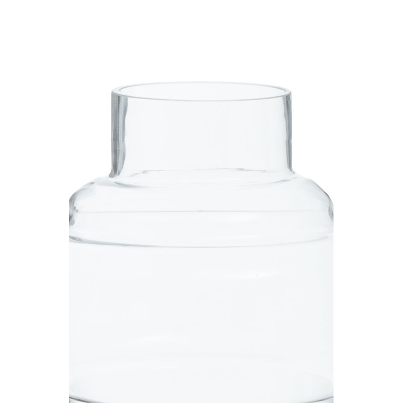 Adrinne Glass Table Vase, Clear