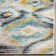 Theresa Geometric Blue / Multi Area Rug