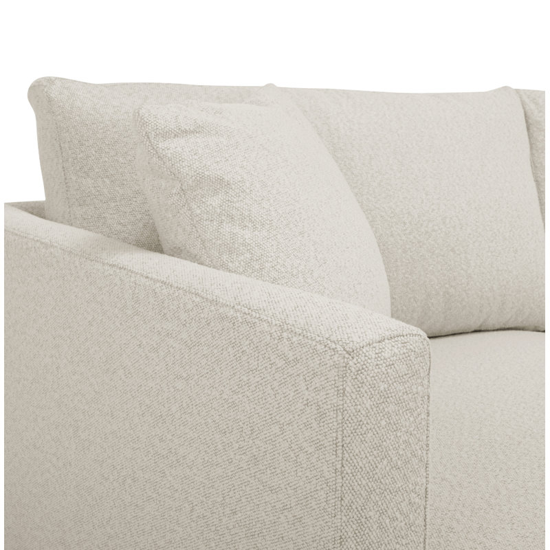 Bryn Upholstered Sectional, Right Hand Facing, Oyster Boucle